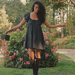 M black Doen Sarria Dress NWT never worn with garment bag